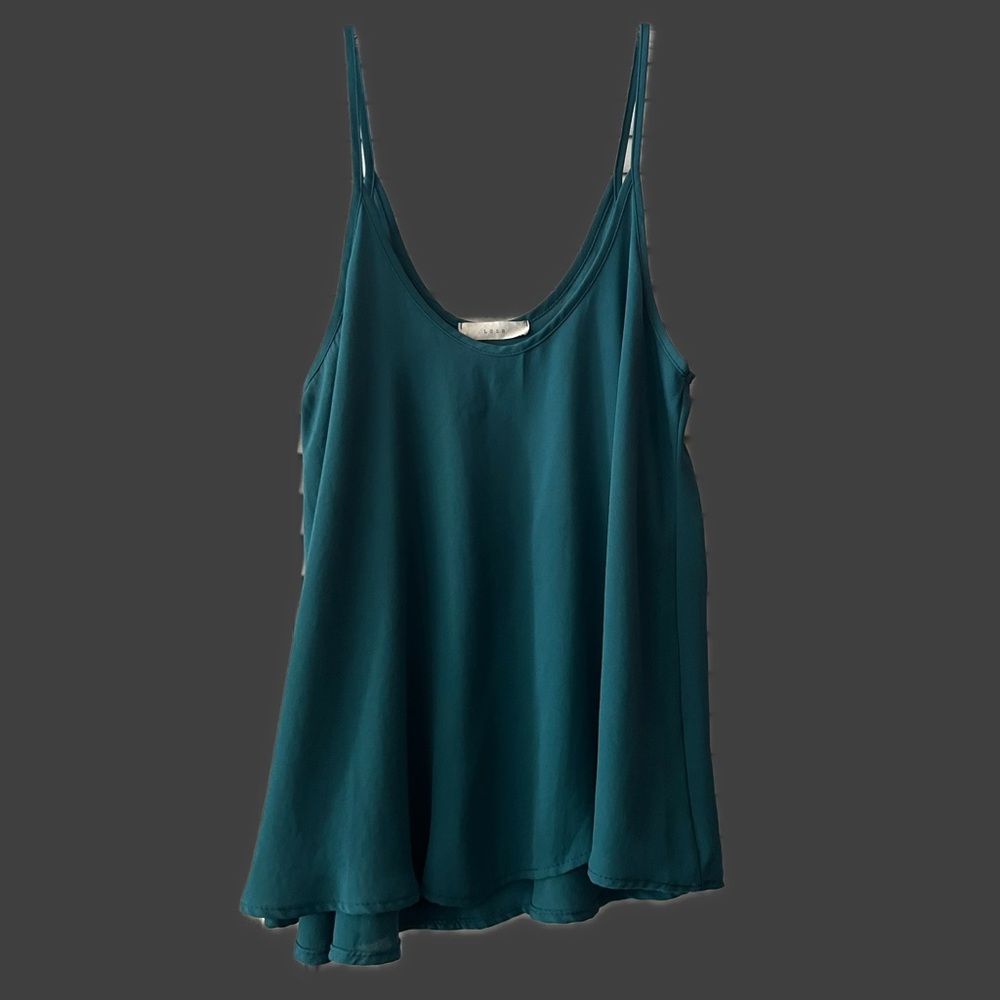 Lush Teal Sleeveless Women's Top